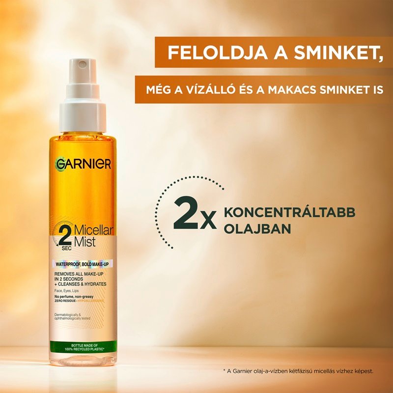 Garnier 2 másodperces micellás permet, 150 ml - 8
